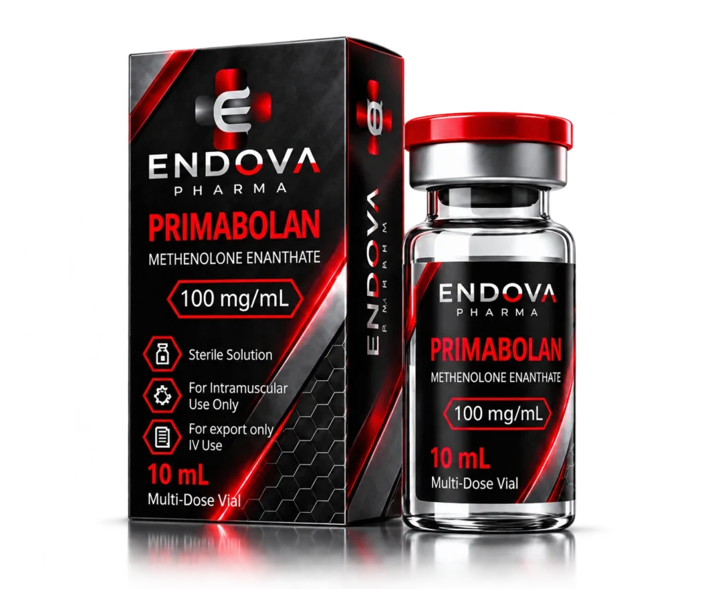 Endova Primabolan packaging and vial