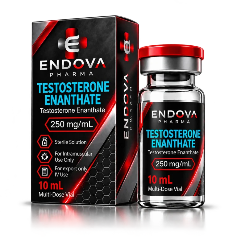 Endova Testosterone Enanthate carton and vial